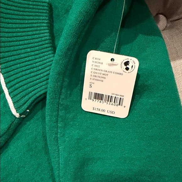 Free People Teal Crew Neck Sweater - Picture 2 of 4